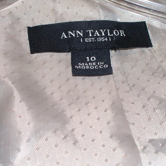 TalbotsGrey Blazer Size 10 - Picture 3 of 3